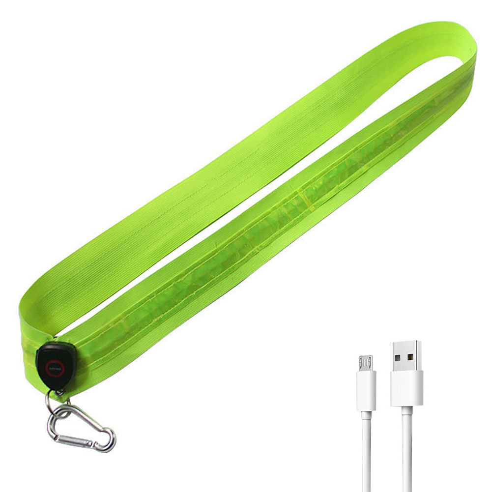 Running Gear Outdoor - LED Running Belt Rechargeable Illuminated Shoulder