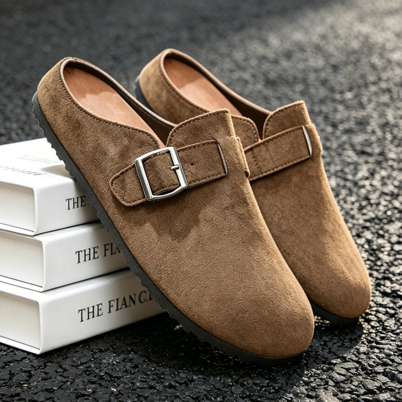 Insole Arch Support - Comwarm Fashion Women's Suede Mule Slippers