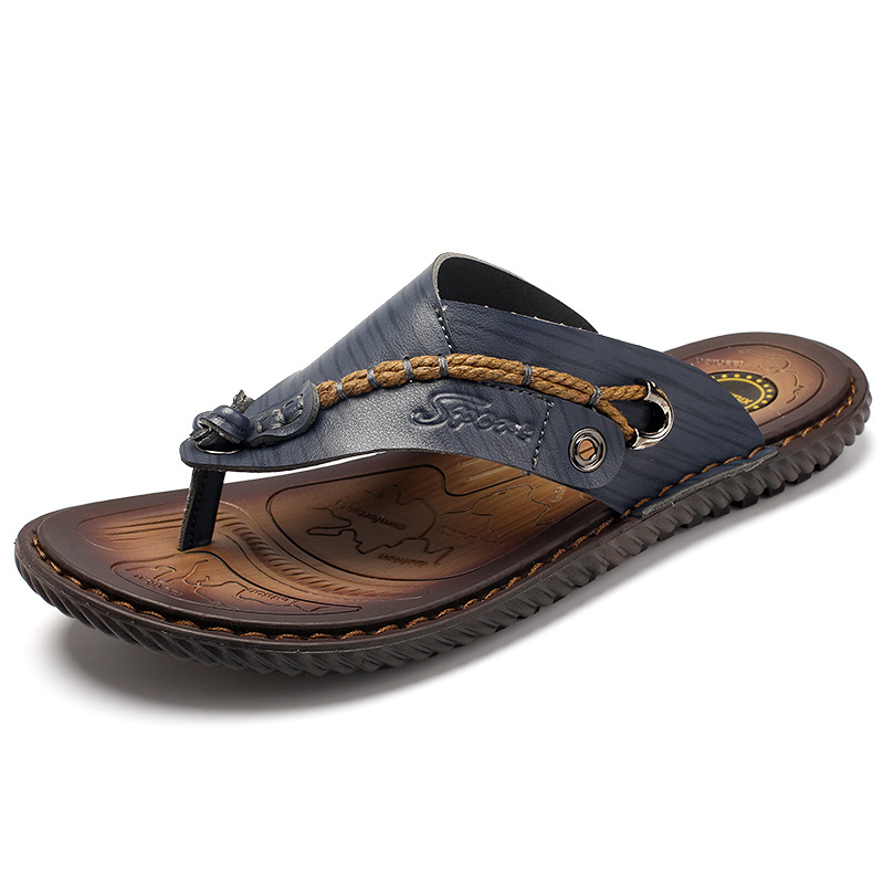 Insole Arch Support - Men's Summer Flip Flops Comfortable Sandals