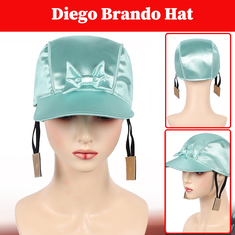 Head Gear Running - Diego Brando Cosplay Hat Headgear Costume