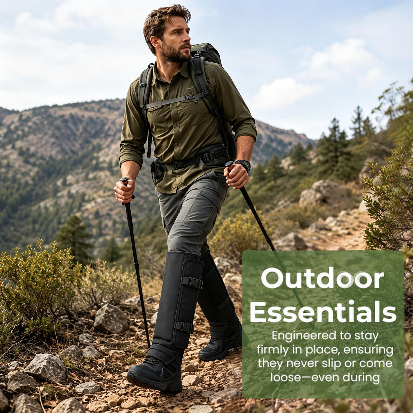 Gaiters For Hiking 1-Pair Wate - Trail Running Gaiter 评论和价格
