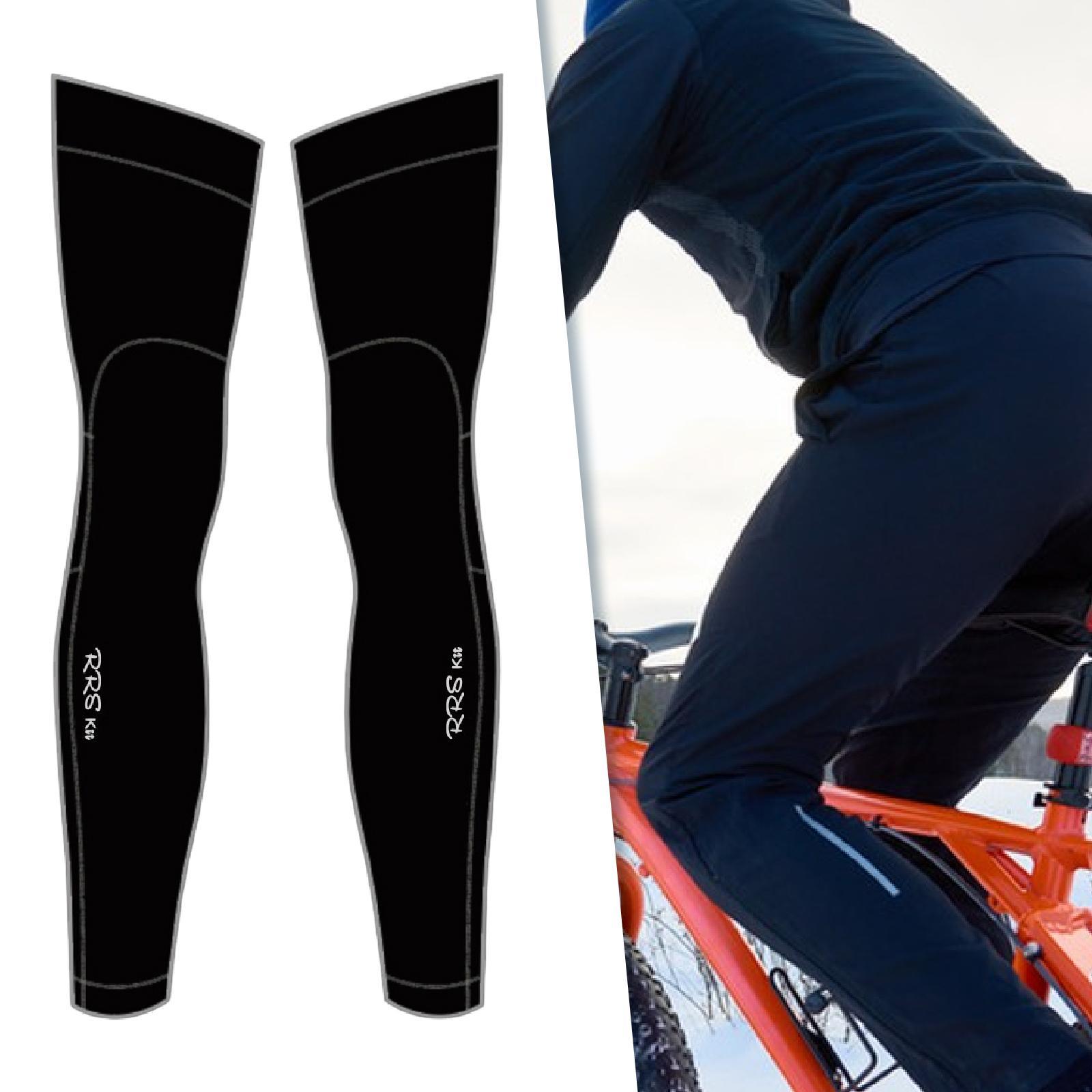 Cycling Leg Warmers Long Leg S - Running Gear Cold Weather Men 评论和价格