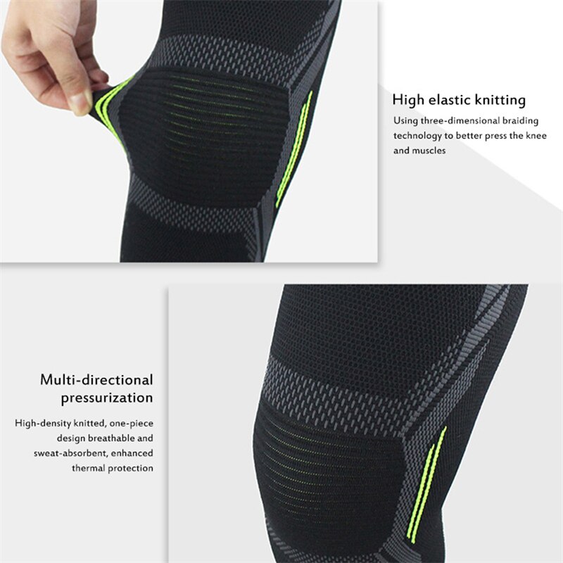 Single Knee Pad Knitted Nylon  - Running Gear Knee 评论和价格
