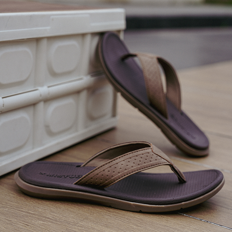 Men's Summer Retro-Style Thick - Insole Arch Support 评论和价格
