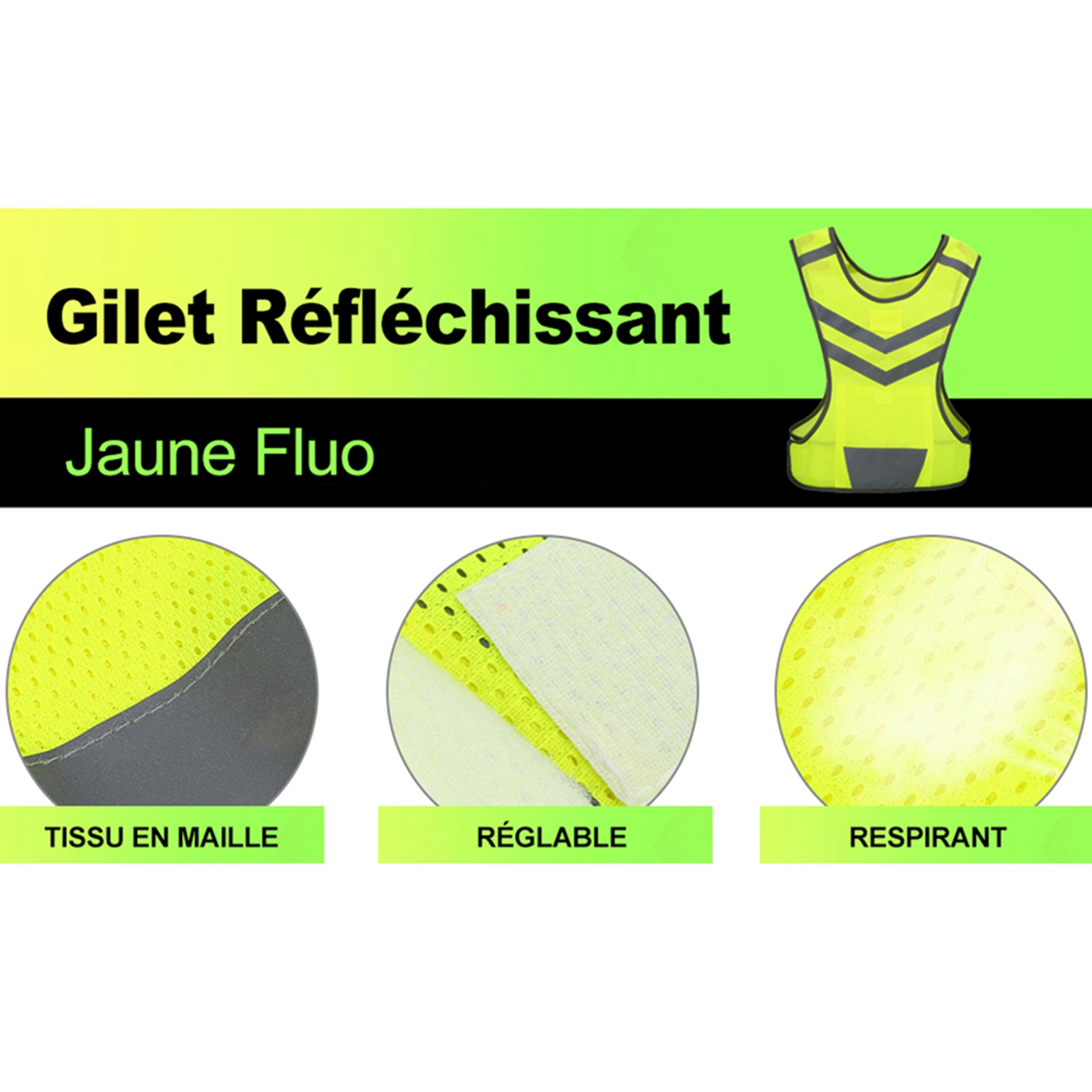 High Visibility Adjustable Ref - Running Gear Reflective 评论和价格