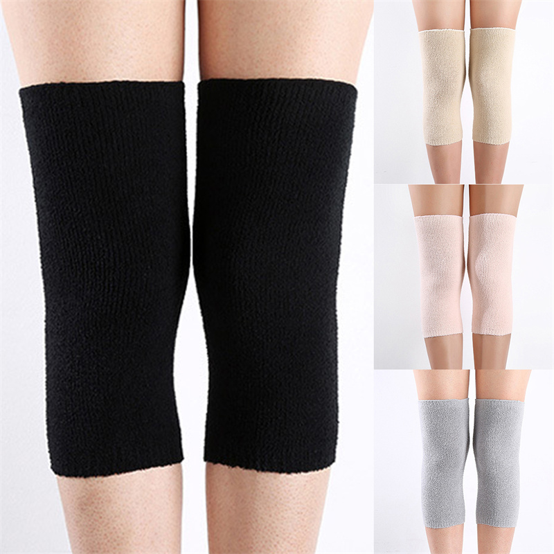 1 Pair Winter Warm Knee Pads B - Running Gear Knee 评论和价格