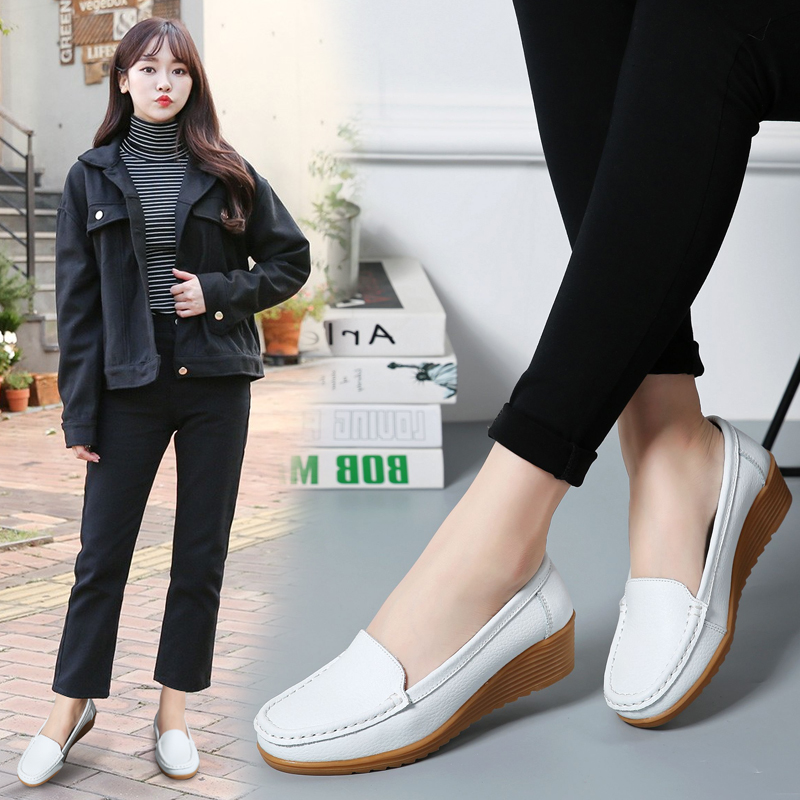 Female Easy Clean White Nurse  - Insole Arch Support 评论和价格