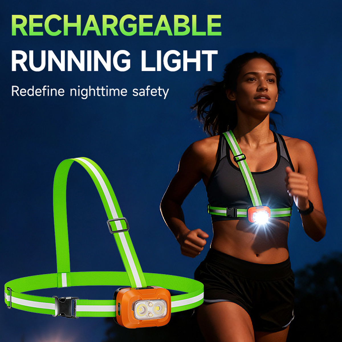 Running Light USB Rechargeable - Running Gear Lights 评论和价格