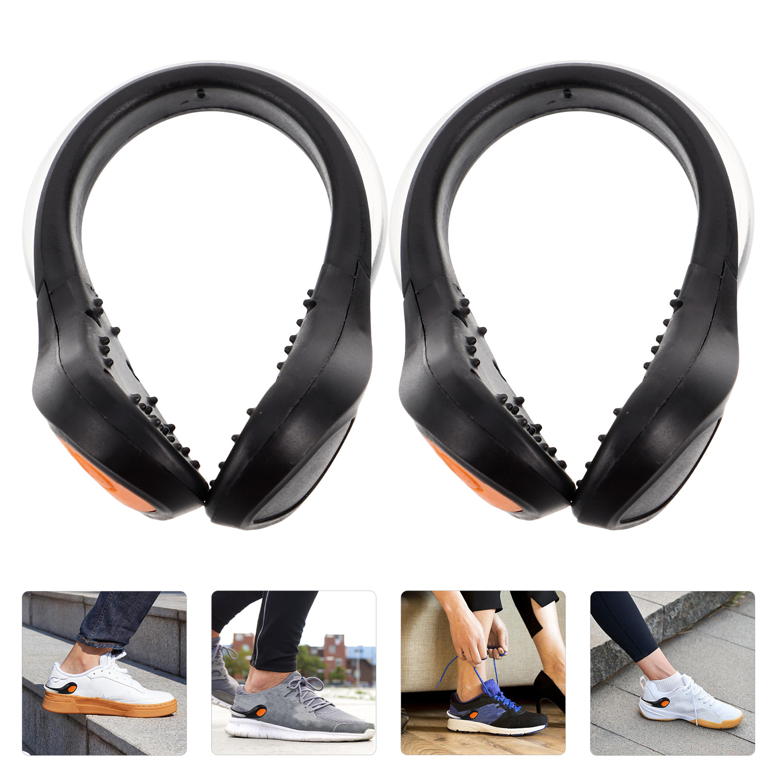 2Pcs LED Shoe Clip Lights Nigh - Running Gear Lights 评论和价格
