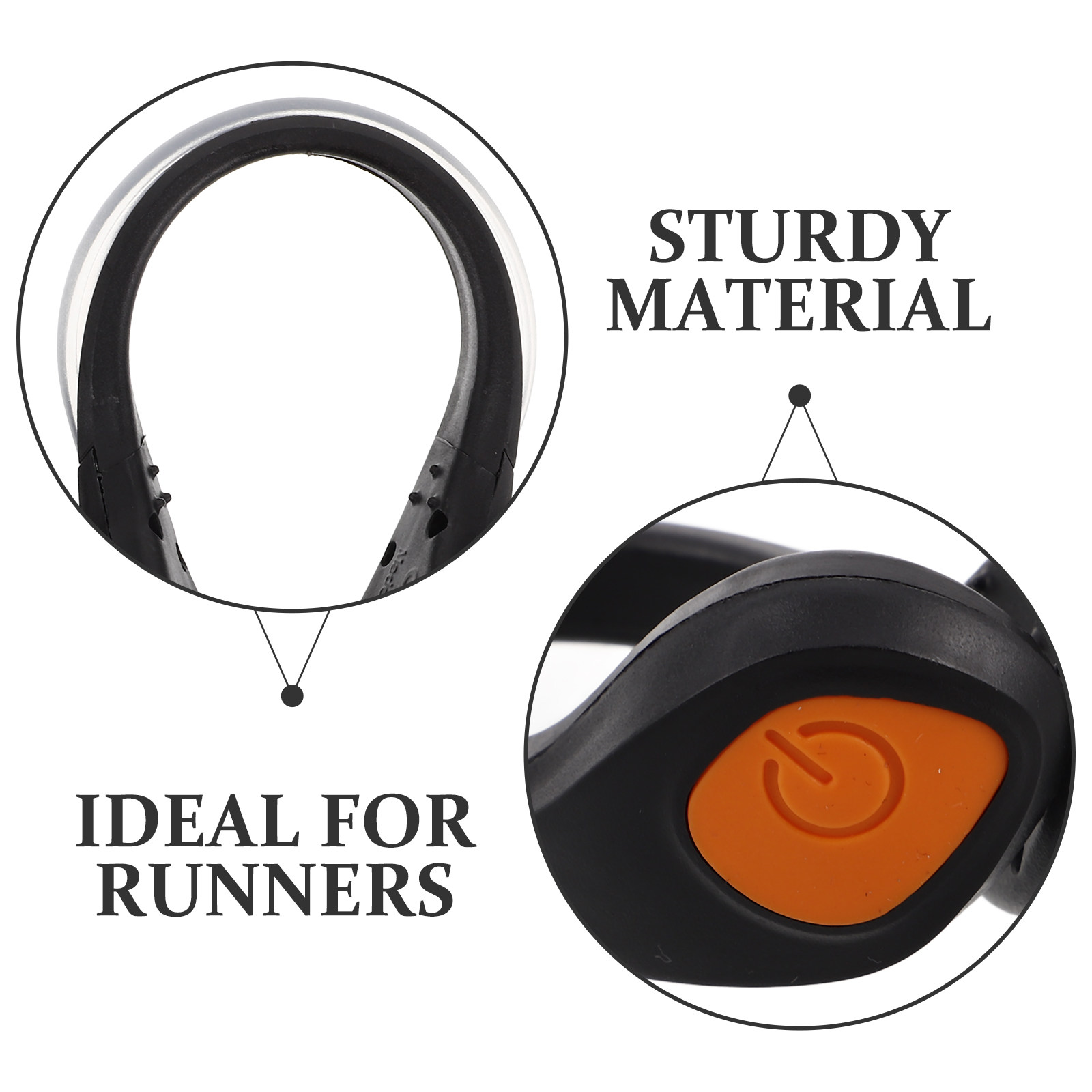 2Pcs LED Shoe Clip Lights Nigh - Running Gear Lights 评论和价格