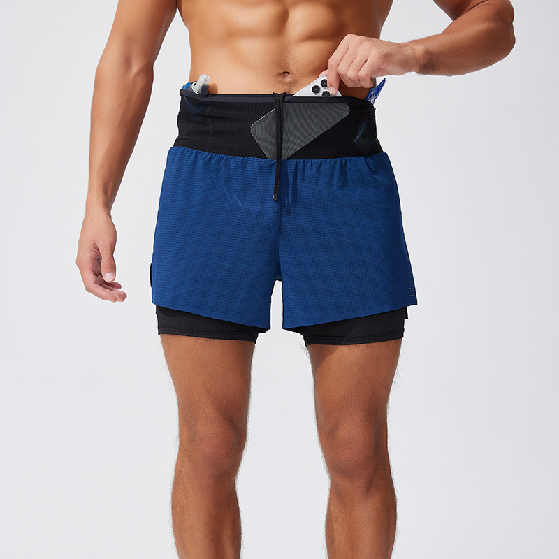Men's 2-in-1 Sports Shorts Dua - Trail Running Gaiter 评论和价格