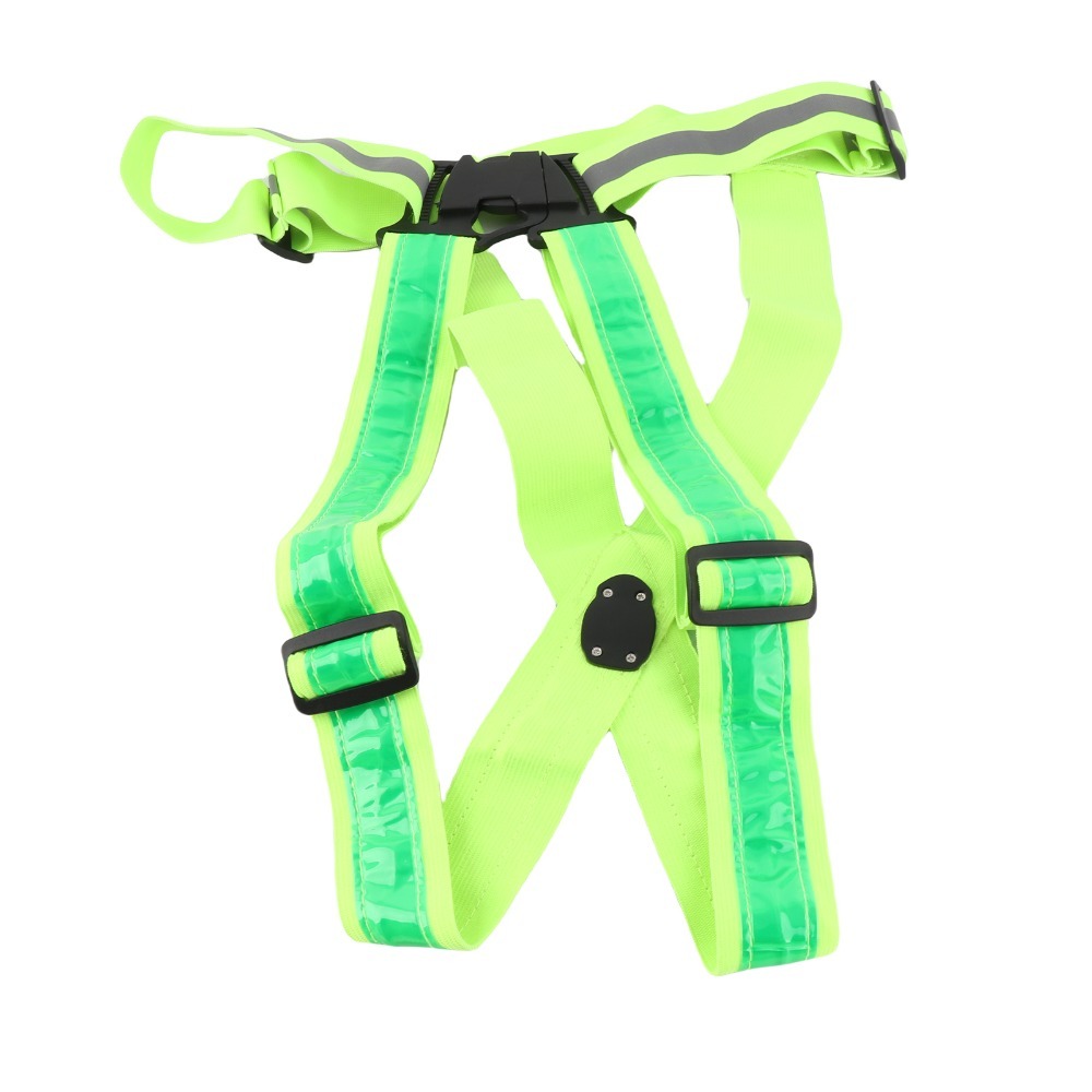 New Polyester LED Safety Vest  - Running Gear Lights 评论和价格