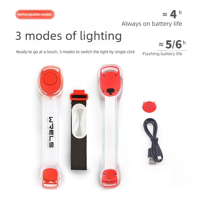 Rechargeable LED Light-Up Arm/ - Running Gear Outdoor 评论和价格