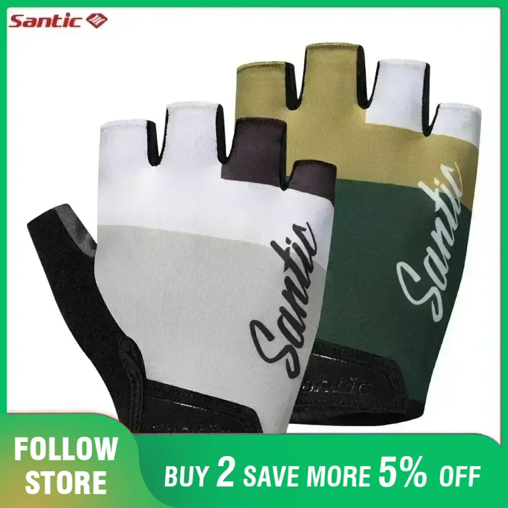Santic Unisex Half Cycling Glo - Running Gear Outdoor 评论和价格