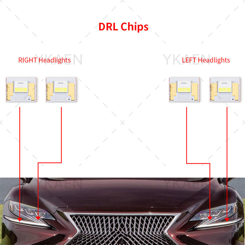 For Lexus LS500 LS500h 2018-20 - Running Headlamp Led 评论和价格