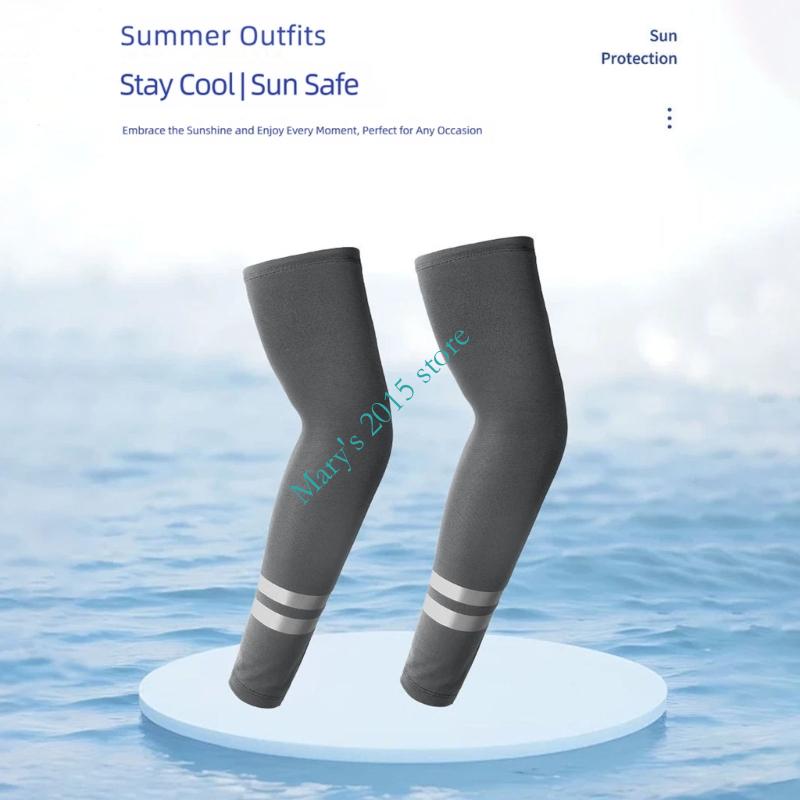 45cm Reflective Sun Arm Sleeve - Running Gear Outdoor 评论和价格