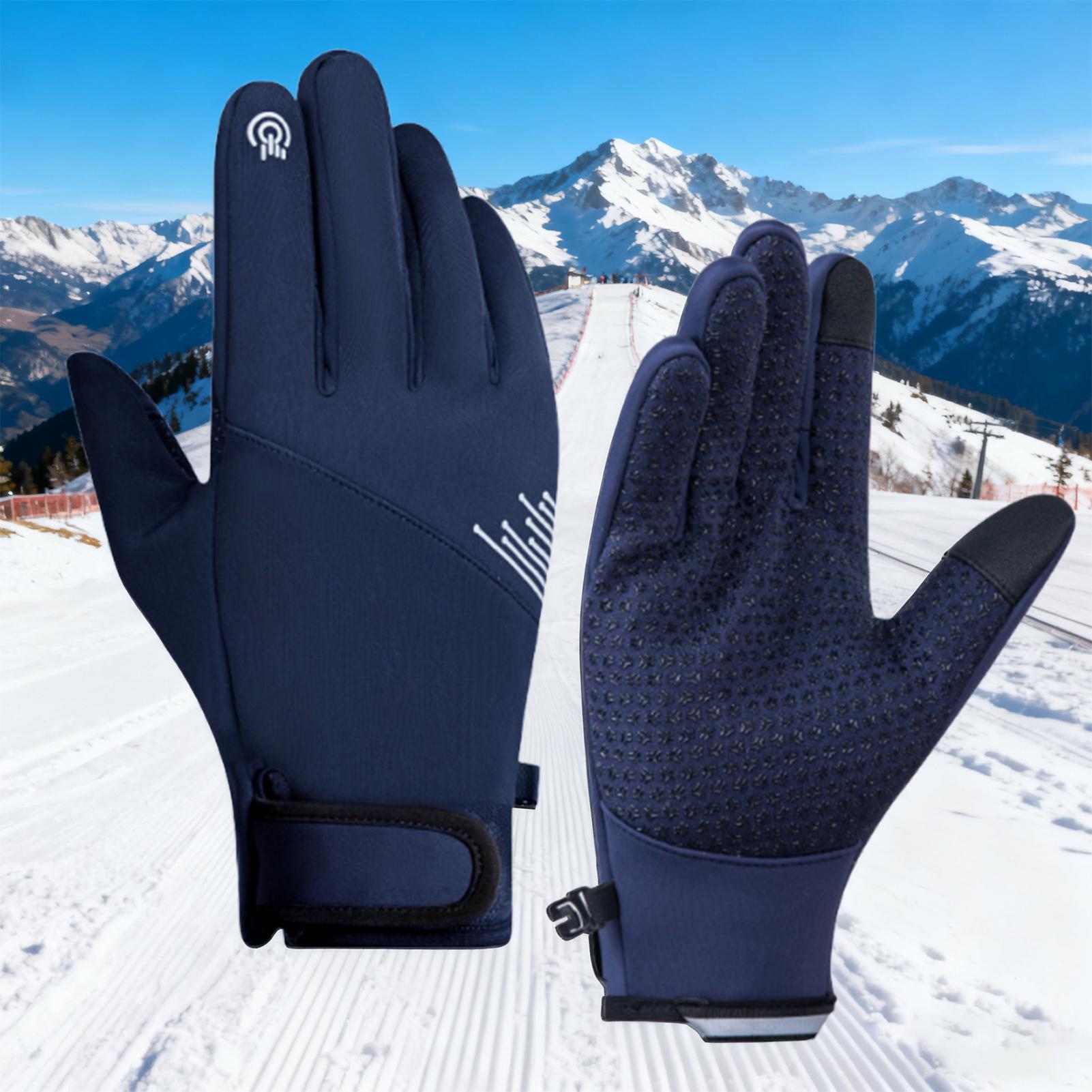 Winter Gloves Men Windproof To - Running Gear Cold Weather Men 评论和价格