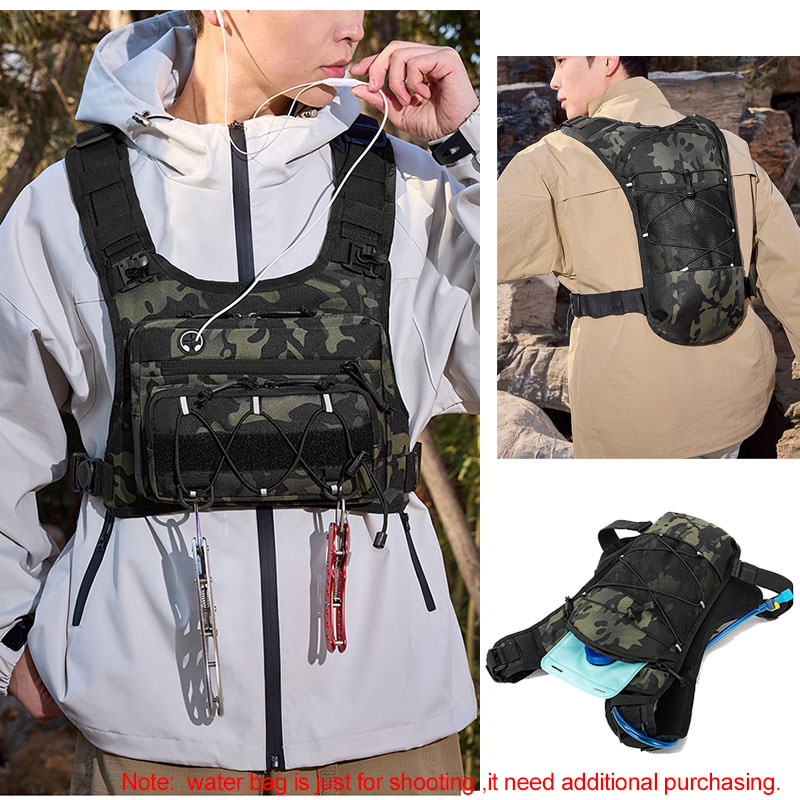Tactical Bag Front Chest Rig V - Running Gear Reflective 评论和价格