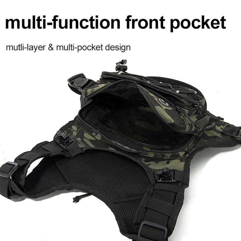 Tactical Bag Front Chest Rig V - Running Gear Reflective 评论和价格