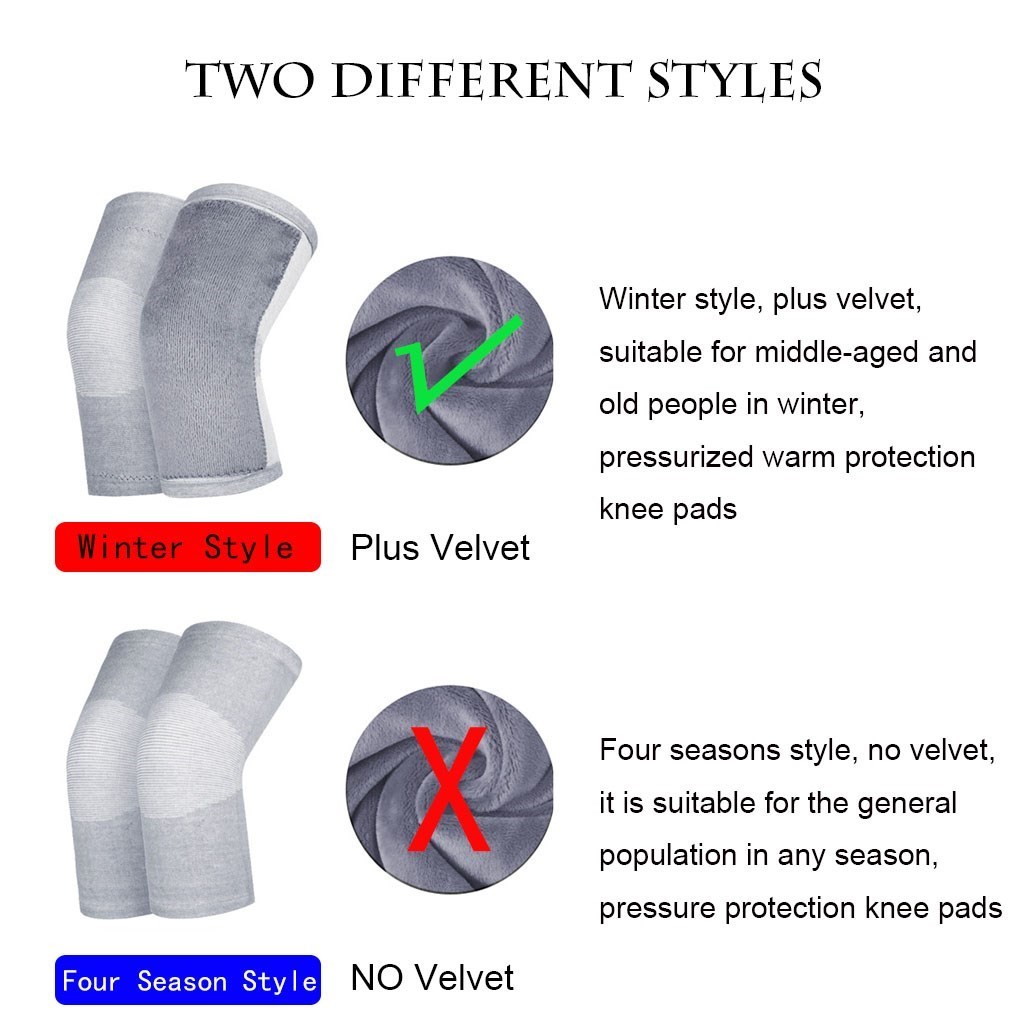 WOSWEIR-1 Pair Winter Warm Kne - Running Gear Knee 评论和价格