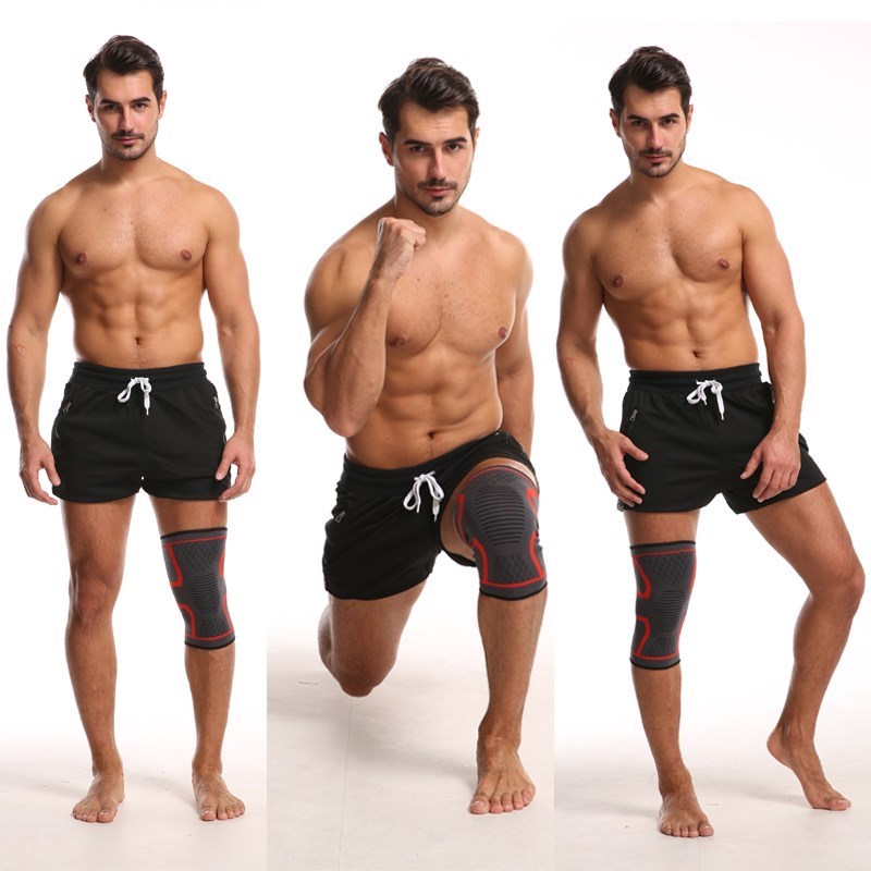 WOSWEIR-1 PC Elastic Knee Pads - Running Gear Knee 评论和价格