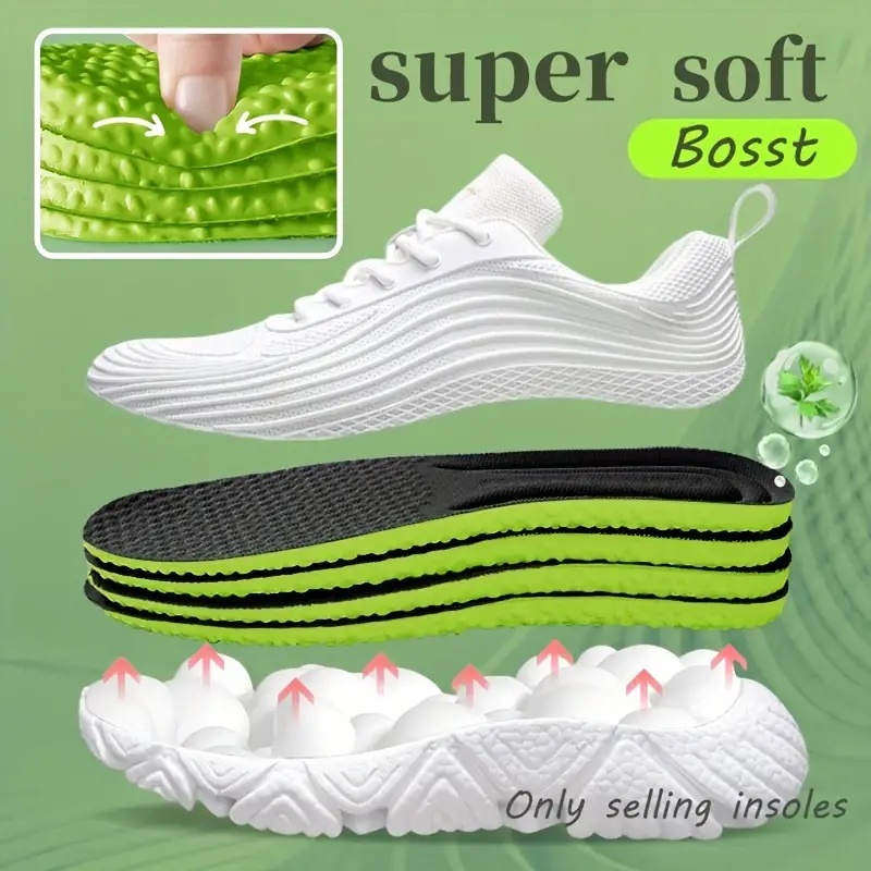 2 Pairs Sports Running Insole  - Insole Arch Support 评论和价格