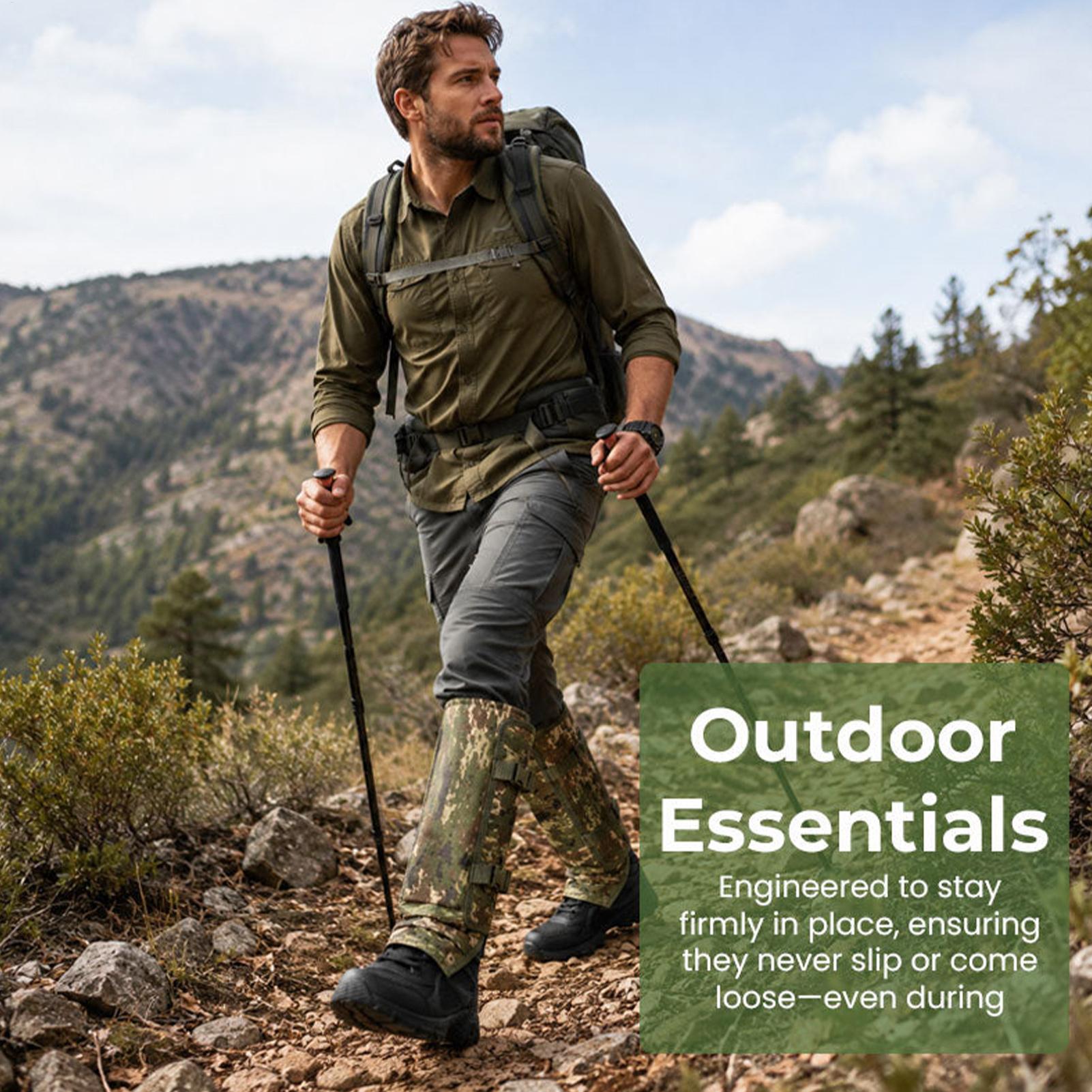 Snake Gaiters 1-Pair Waterproo - Trail Running Gaiter 评论和价格