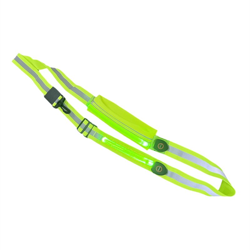 NEW-LED Reflective Belt Sash W - Running Gear Lights 评论和价格