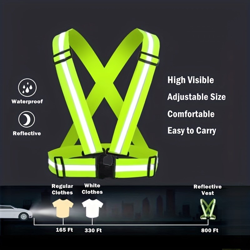 High Visibility Reflective Saf - Running Gear Reflective 评论和价格